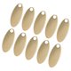 thumbnail image 5 of Colgante De Joyería DIY, Etiqueta Ovalada De Metal Resistente Y Duradera Para Collares Para Pulseras Para El Hogar Y Profesional Para Manualidades De Bricolaje Para Colgantes, 5 of 7