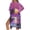Beach Palm Tree Purple, variant on FKELYI Black USA Flag Print Women's Kimono Cardigan Comfy Beach Cover Up Half Sleeve Swimsuit Coverup for Ladies Summer Beachwear Resort Wear Vacation Outfits
