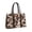 Cow Print Coffee, variant on Wrangler Laptop Tote Bag for Women 15.6 Inch Computer Bag for Work Large Double Compartment Purse and Handbag,Coffee