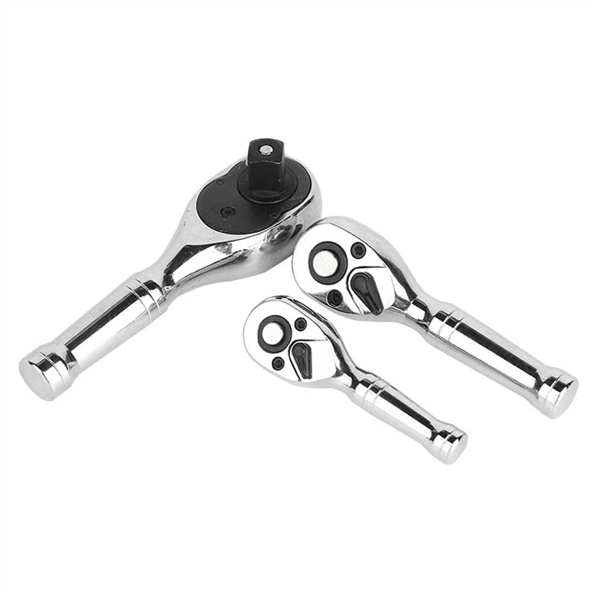 1/4In 3/8In 1/2In Mini Ratchet Wrench 72 Teeth Spanner Portable Torque Wrenches Quick Socket Ratchet Wrench Hand Tools
