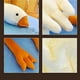 thumbnail image 5 of Juguete de Almohada Peluche Ganso, Felpa Pato Ganso , Abrazable SúPer Suave, Cisne, 5 of 5