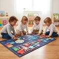 thumbnail image 4 of Educational Calendar for Boys – Interactive Preschool Learning Board with Weather, Emotions, and Dress the Bear, Reusable Magnetic or Felt Wall Chart for Home School Classroom, 4 of 5