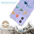 thumbnail image 2 of Dinosaur illustration Clear Case for iPhone 12 Mini,Aesthetic Art Design Case for Men Women,Unique Soft Transparent TPU Bumper Case Cover, 2 of 5