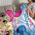 thumbnail image 3 of Shimmer and Shine-Anti-Pilling Flannel Blanket Soft Lightweight Plush Fuzzy Cozy Luxury Blanket for Home and Kitchen Use – Perfect for Kids and Adults 48"*71"(120cm*180cm), 3 of 6