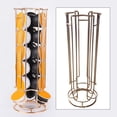 thumbnail image 4 of Soporte organizador de cápsulas de café Sunnimix Estante dispensador de estantes de torre decoración de Metal para el hogar y la cocina Opción 7-Dorado, 4 of 7