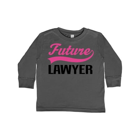 

Inktastic Future Lawyer Gift Toddler Boy or Toddler Girl Long Sleeve T-Shirt
