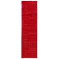 thumbnail image 3 of SAFAVIEH Vision Adrasteia Overdyed Solid Runner, 2'2" x 8', Red - Modern Design, Red, Non-Shedding & Easy Cleaning, Ideal for Living Room, Bedroom, Dining Space, Entryway, Hallway, Kitchen, 3 of 13