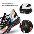 thumbnail image 7 of Candy Pattern Rainbow Lollipop Walking Shoes for Men Woman Lightweight Tennis Fashion Elastic Sports Shoes Cushion Basketball Shoes, 7 of 7