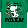 thumbnail image 3 of Peanuts - You Had Me At Polka - Toddler & Youth Short Sleeve Graphic T-Shirt, 3 of 6
