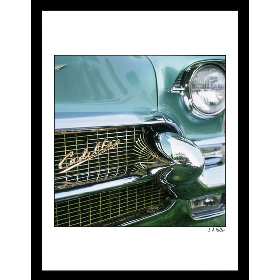 Venice Beach Collection's Classic Cadillac, photographed by Steven A. Heller 14x18 Framed Print