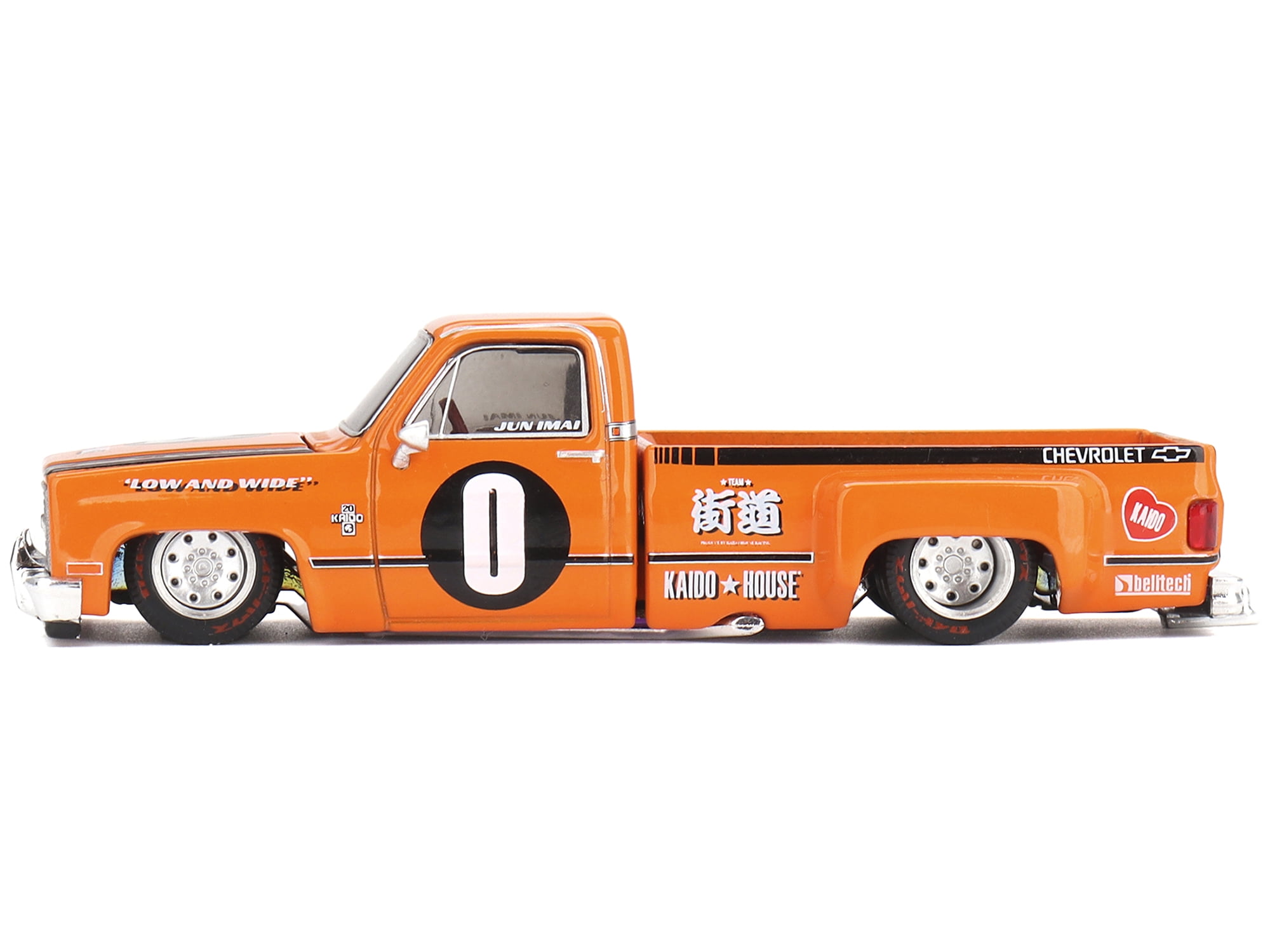Mini GT Kaido House Chevrolet Silverado Dually V2 - Orange