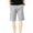Light Gray, variant on Fjuchai Mens Cotton Shorts Summer Solid Color with Pocket Shorts for Male Five Points Beach Casual Pants Size 28-38