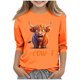 thumbnail image 2 of Cowsor Girls Sweatshirts Kids Cute Graphic Crewneck Pullover Tops Xmas Long Sleeve Holiday Shirts, 2 of 4