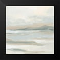 thumbnail image 2 of Vess, June Erica 12x12 Black Modern Framed Museum Art Print Titled - Tonal Tides I, 2 of 5