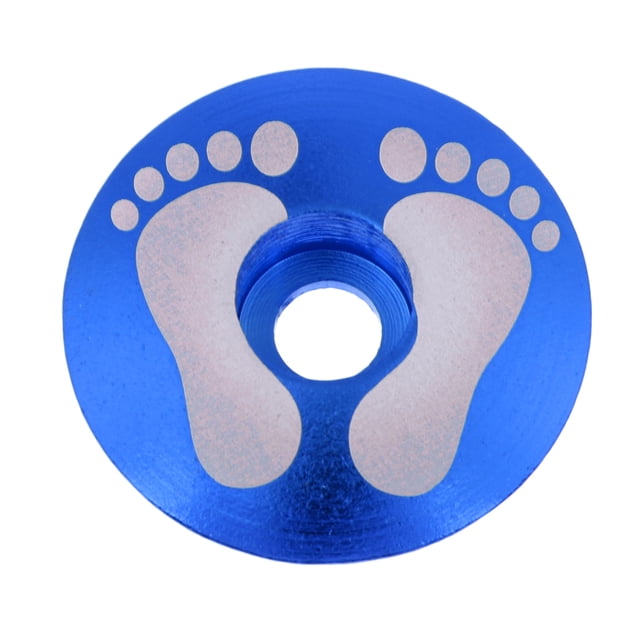 Cubierta superior universal Sunnimix para vástago de bicicleta azul
