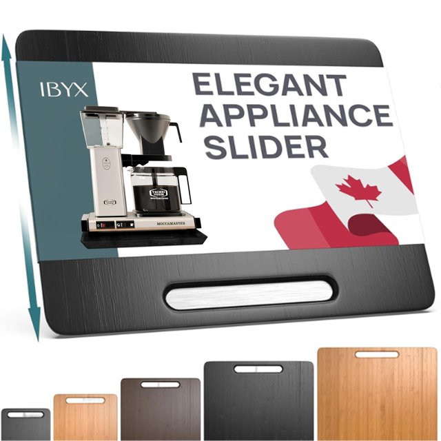 Bandeja deslizante Ibyx Elegant para cafetera y electrodomésticos de cocina