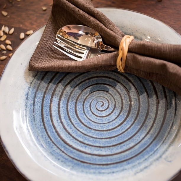 Sango Talia Dusk 16 Piece Modern Stoneware Dinnerware Set, Round