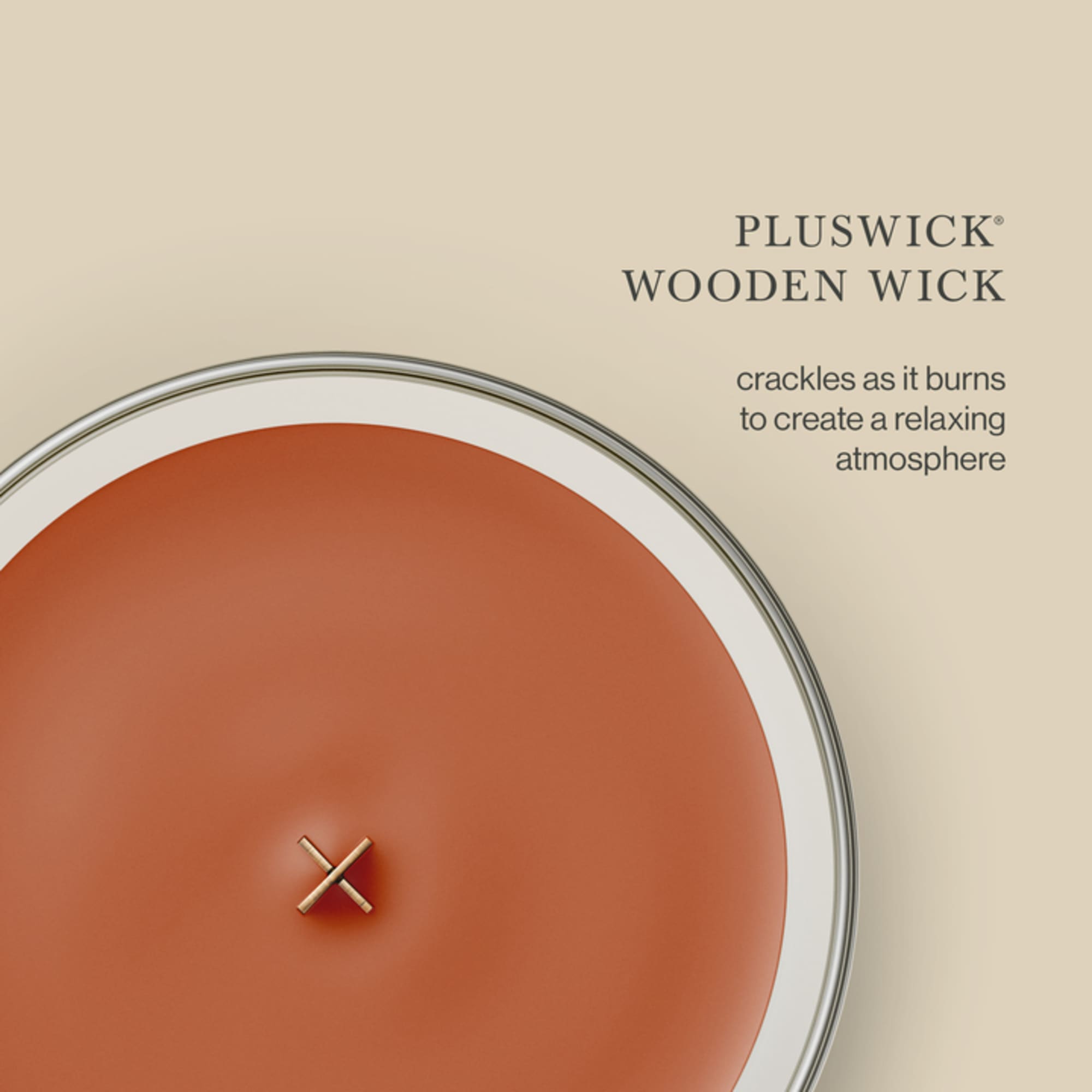 Woodwick Pumpkin Praline Medium Hourglass Candle, 9.7 oz photo 5