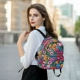 thumbnail image 6 of FORMRS Mini Backpack Purse for Women Travel Daypack Casual Shoulder Bag, Charming Floral Pattern, 6 of 7