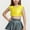 Gold, variant on SGFCWSX Girls Crop Top Sequin Sleeveless Round Neck Party Dance Performance Shirt Blue Size 11 Years