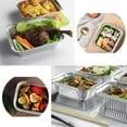 thumbnail image 5 of 2.25 lb rectangular disposable high quality aluminum foil baking pan for baking and cooking, 5 of 5