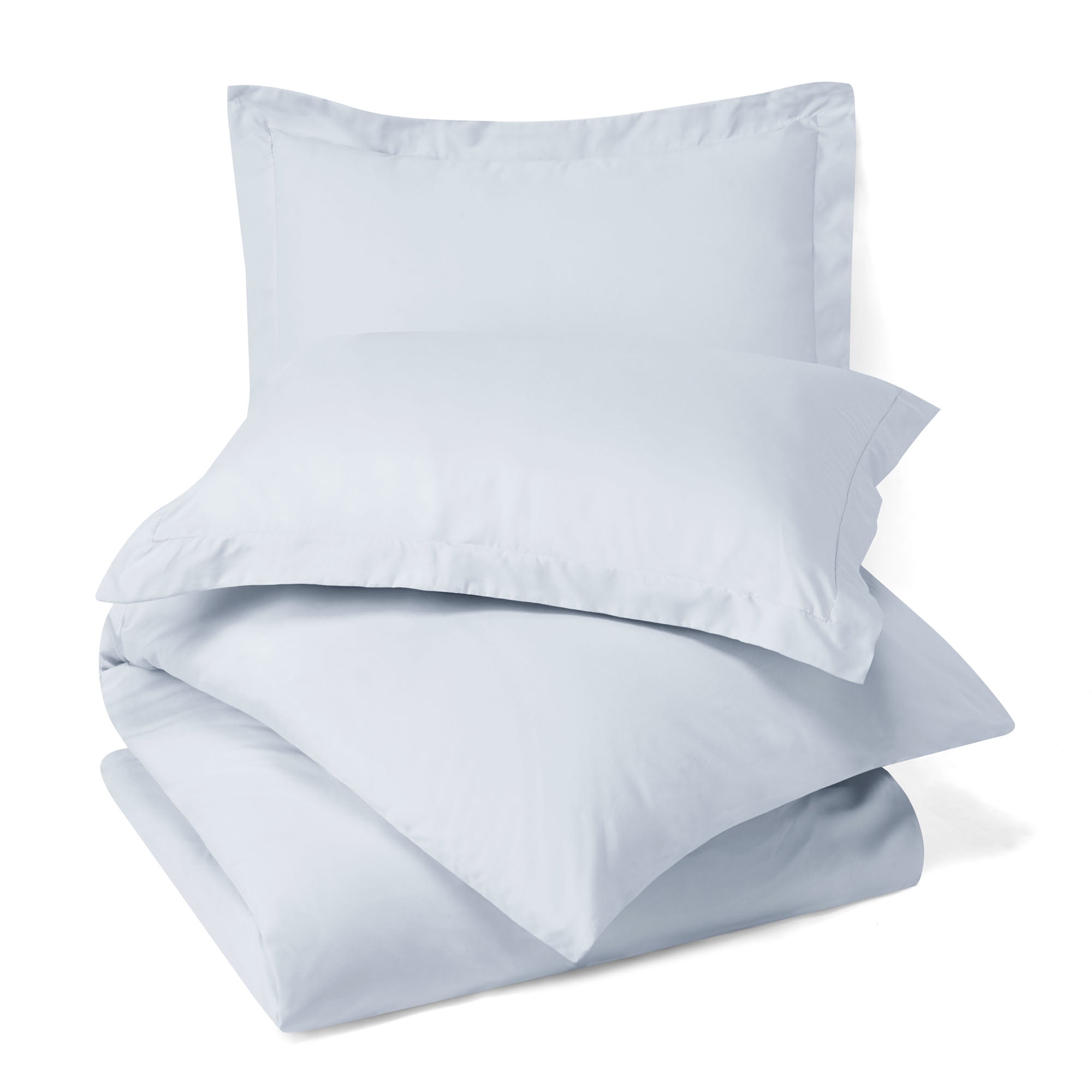 Hearth & Harbor 3-Piece Ice Blue Duvet Cover Set, California King