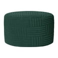 thumbnail image 1 of DOLITY Housse d'Ottoman Housse de Tabouret Doux pour Chambre Salon Repose-Pieds ottoman Vert, 1 of 9