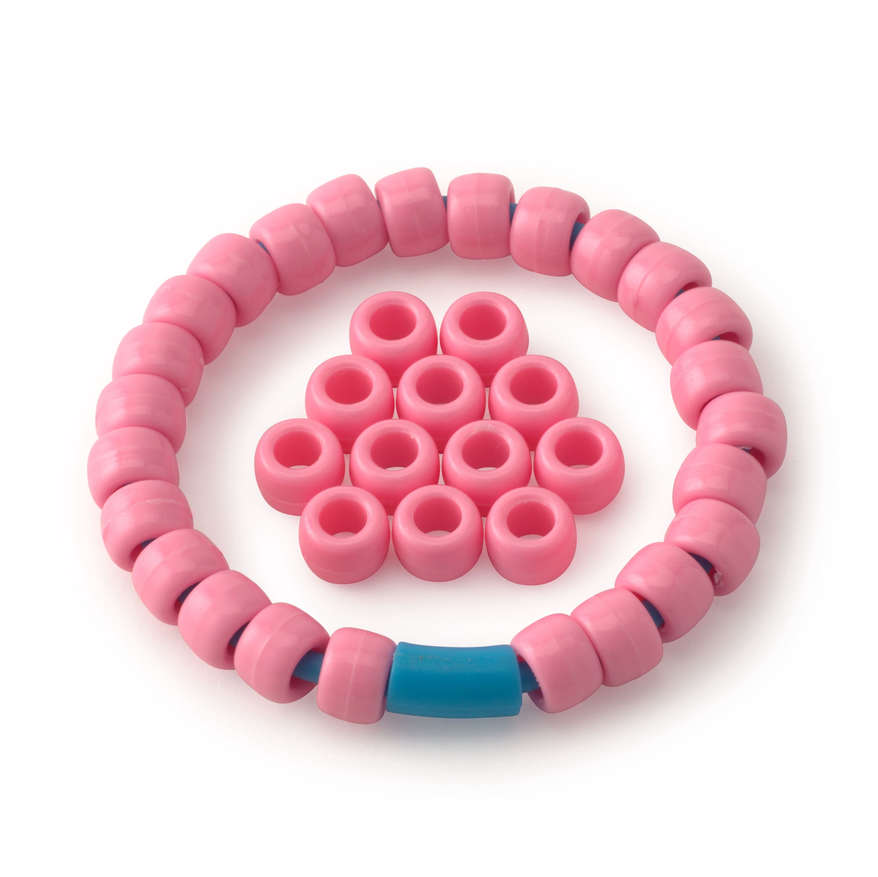 Creatology Opaque Pony Beads By Creatology, 6mm x 9mm, 12 Packs: 580 ct. (6,960 total)