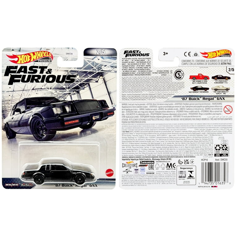 Hot Wheels Fast Furious Buick Regal