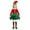 Red, variant on BdTemWBs Christmas Elf Co_stume_for Girls: Santa Helper Christmas Elf Co_stume_Set for Xmas Holiday Party Dress 3PCS Outfit (Red, 2-3 Years)