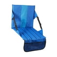 thumbnail image 4 of MAGIDEAL Stadium Seat Cushion with Back Support Multipurpose Sit Mat Floor Chair Bleacher Blue, 4 of 8