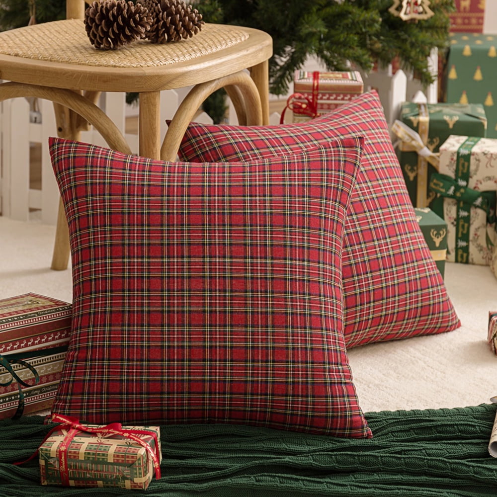 Hot Vintage Home Sofa Bed Car Decor Plaid Throw Pillow Case Square Cushion Cover Hot Vintage Home Sofa Bed Car Decor Plaid Throw Pillow Case Square Cushion Cover