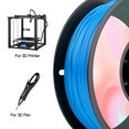 thumbnail image 4 of Creality Official PLA 3D Printer Filament, Dimensional Accuracy +/- 0.03 mm, 2.2 LBS (1.0KG), 1.75 mm, Blue, 4 of 7