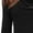 Black, variant on Long Sleeve Tunic Top Draped Cowl Neck & Side Ruched Detail Slim Fit Stretchy Shirt Casual Layering Blouse Soft for Women