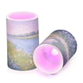 thumbnail image 2 of Electronic Candle Light Combination 3x5In, 3x4In Flameless Candle Plastic Festive Decoration Party Christmas Decoration Blue Lake, 2 of 7