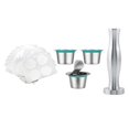 thumbnail image 4 of Cápsulas de café espresso reutilizables, juego de tazas de cápsulas de café recargables de acero inoxidable Preparación de café, antioxidante, resiste Soledad monodosis de cafe, 4 of 10