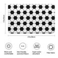 thumbnail image 3 of Soccer Ball Pattern Bathroom Rugs Mat,Non Slip Microfiber Bathroom Rug,Rubber Backing,Soft Bathroom Mats for Bathroom Floor,Tub and Shower,17x27in(43x68cm), 3 of 5