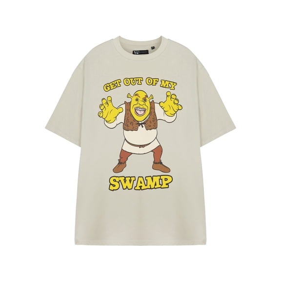 Shrek Character Unisex Oatmeal Short Sleeved T-Shirt | M | Made by Vanilla Underground