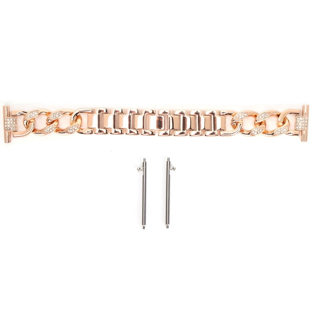 Oubit Watch Strap,Watch Strap Adjustable Metal Metal Watch Strap Watch Strapwith Rhinestones Top-Notch Performance