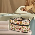 thumbnail image 2 of HELLHERO Maple Leaf Pattern Portable Iron Storage Bag Polyester Dustproof with Handle Travel, Case Only, 2 of 6