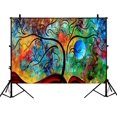 thumbnail image 1 of EREHome 7x5ft Arbre Art Polyester Photographie Toile de Fond pour Studio Prop Photo Fond, 1 of 3