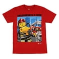 thumbnail image 1 of Lego City Boy's Awesomeness Is Here Fire Rescue T-Shirt, 1 of 1