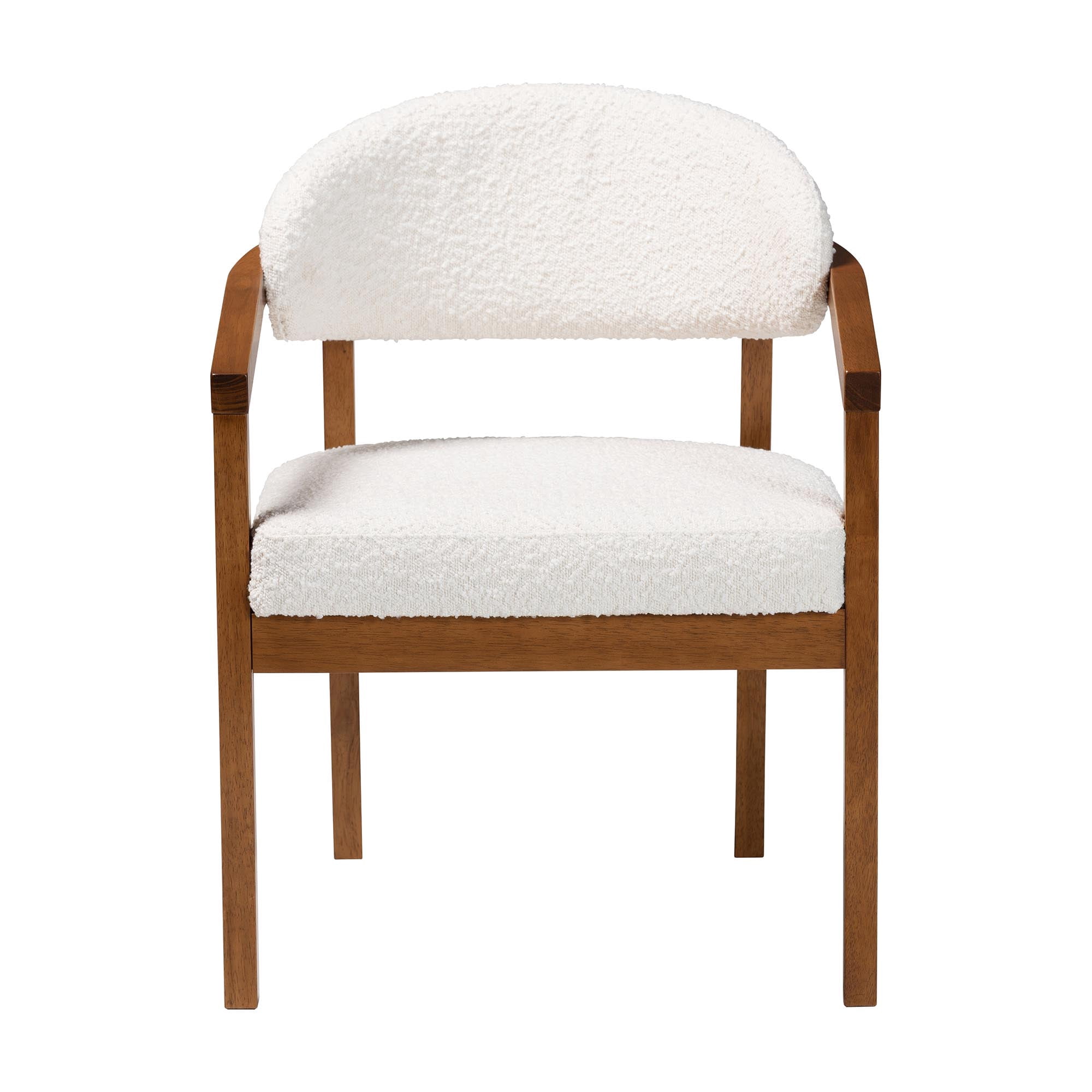 Baxton Studio Biana Modern Dining Chair, 19"H, Cream