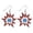 B, variant on Acrylic Gold Tone Star Stud Earrings with Patriotic Theme,Festive Design for Fourth of July Events,Lightweight Comfortable Fit for Extended Wear,Versatile Accessory for Holiday Outfits
