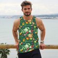 thumbnail image 6 of Fuzoiu Vegan Print Men's Workout Tank Tops,Sleeveless Gym Shirt Quick Dry,Fitness Bodybuilding T-Shirt,Muscle Athletic Workout Tee-Small, 6 of 7