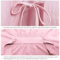 thumbnail image 3 of ANLIQI Women's 100% Cotton Robes Summer Short Sleeve Bathrobe Knee Length Sleepwear with Pockets (Pink,XL), 3 of 7