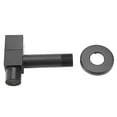thumbnail image 2 of Black Brass Square, Washing Machine Laundry Utility Cold Water TapG3 4 Thread Faucet Wall Mount Laundry, 2 of 8