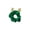 green one108, variant on Iumwxz Porch Goose Outfit, Soft Polyester Fabric, Adjustable Neck Circumference 10cm to 25cm, Glitter Antler Decorations, 9cm Width, Reusable for Indoor Outdoor Statue Figurine Display