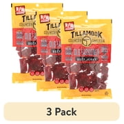 (3 pack) Tillamook Country Smoker All Natural Old Fashioned Beef Jerky, 8 oz