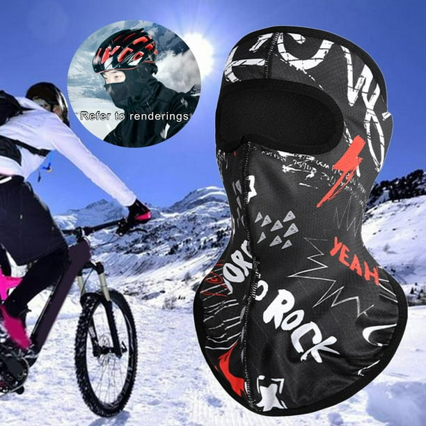 Cache-cou en polaire - Bonnet d'hiver - Masque de moto - Cagoule - Balaclava  Skiing 